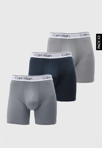 Bóxer x3 Calvin Klein Multicolor Calvin Klein