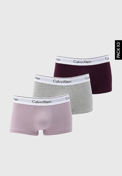 Bóxer x3 Calvin Klein Multicolor