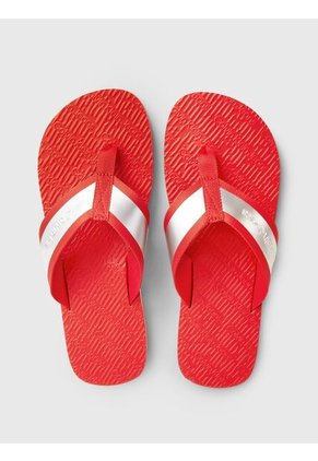 Sandalias Rojas Con Detalles Metálicos Calvin Klein