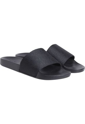 Sandalias Negro De Tiras Anchas Para Hombre Calvin Klein