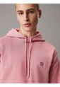 Buzo Rosado Con Capota De Algodón Con Insignia Calvin Klein de Calvin Klein