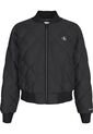 Chaqueta Negro Bomber Acolchada Holgada Calvin Klein de Calvin Klein