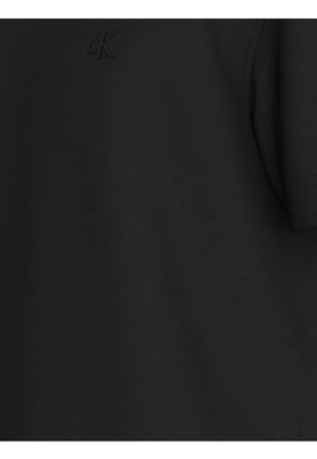 Camiseta Negra Con Logotipo En La Espalda Calvin Klein