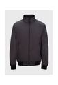 Chaqueta Gris Con Cierre Y Cuello Alto Calvin Klein de Calvin Klein