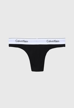 Pantie Negro-Blanco Calvin Klein