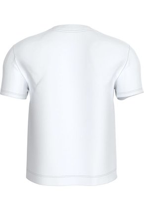 Camiseta Blanca Regular Con Logo Institutional Calvin Klein