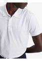 Polo Blanca Slim Solid Para Hombre Calvin Klein de Calvin Klein