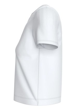 Camiseta Blanca Regular Con Logo Institutional Calvin Klein