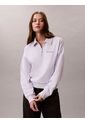 Saco Blanco De Tejido French Terry Con Cremallera Calvin Klein de Calvin Klein