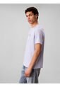 Camiseta Gris Con Gráfico De Logo Calvin Klein de Calvin Klein
