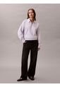 Saco Blanco De Tejido French Terry Con Cremallera Calvin Klein de Calvin Klein
