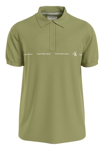 Polo Con Repetición De Logotipo Calvin Klein Calvin Klein