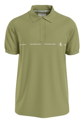 Polo Con Repetición De Logotipo Calvin Klein