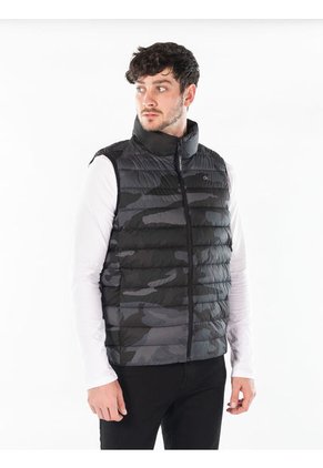 Chaleco Negro Con Cierre De Cremallera Para Hombre Calvin Klein