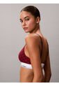 Bralette Rojo Triangular - Icon Cotton Modal Calvin Klein de Calvin Klein