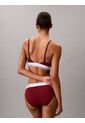 Bralette Rojo Triangular - Icon Cotton Modal Calvin Klein de Calvin Klein