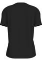 Camiseta Negra Con Logo Bordado Calvin Klein de Calvin Klein