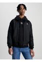 Chaqueta Bomber De Poliéster Hombre Negro Calvin Klein de Calvin Klein