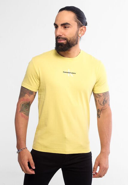Camiseta Calvin Klein Amarillo