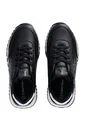 Tenis Negro Deportivos De Corte Bajo Con Cordones Calvin Klein de Calvin Klein