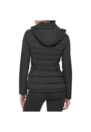 Chaqueta Azul Ligera De Técnica Mixta Calvin Klein