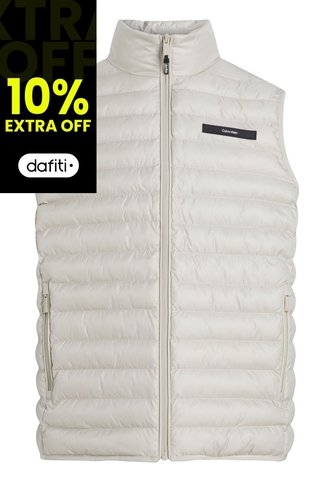 Chaleco Beige Acolchado Plegable Calvin Klein Calvin Klein