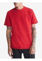Camiseta Con Logo Rojo Calvin Klein de Calvin Klein