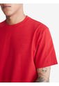 Camiseta Con Logo Rojo Calvin Klein de Calvin Klein