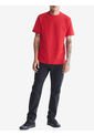 Camiseta Con Logo Rojo Calvin Klein de Calvin Klein