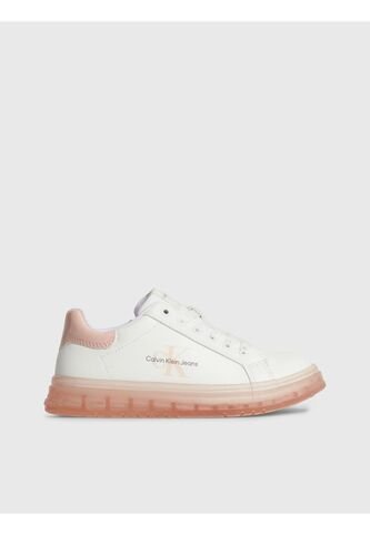 Tenis Con Cordones Niña Blanco Calvin Klein Calvin Klein