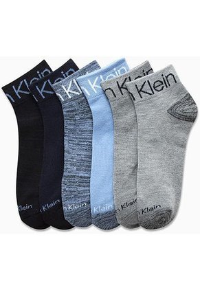 Paquete De 6 Medias Con Logotipo Para Niños Calvin Klein