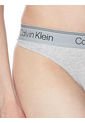 Tanga Gris Con Cintura Elástica Gruesa Con Logo Calvin Klein de Calvin Klein