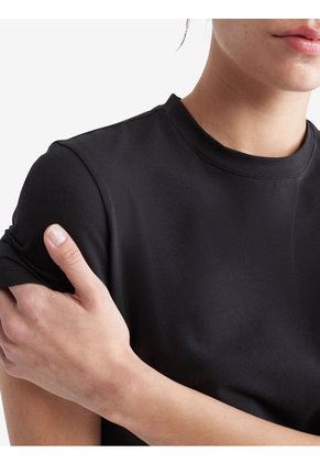 Camiseta Manga Corta Mujer Negro Calvin Klein