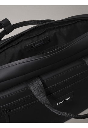 Maletín Negro Convertible Para Portátil Calvin Klein