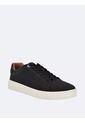 Tenis Negro De Corte Bajo Con Suela De Plataforma Calvin Klein de Calvin Klein