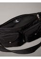 Bolso Negro Cruzado 2 En 1 Plegable Calvin Klein de Calvin Klein