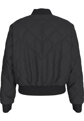 Chaqueta Negro Bomber Acolchada Holgada Calvin Klein