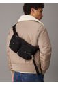Bolso Negro Cruzado 2 En 1 Plegable Calvin Klein de Calvin Klein