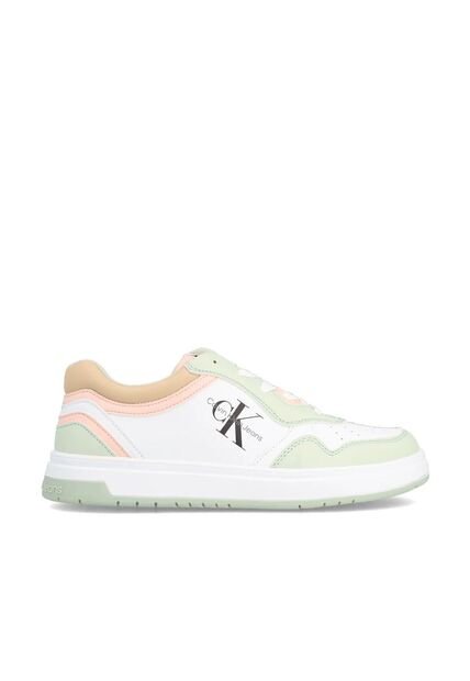 Tenis Multicolor Pastel Para Niña Con Suela Cupsole Calvin Klein