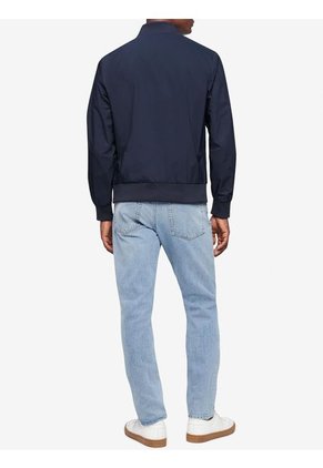 Chaqueta Azul Con Cierre Para Hombre Calvin Klein