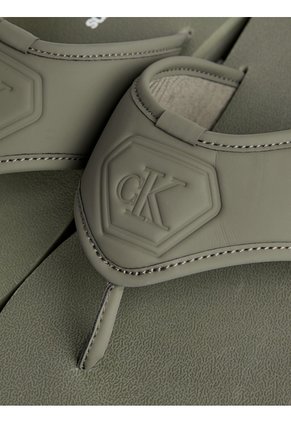 Sandalias Verde Slipon Calvin Klein