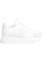 Tenis Blanco Runner De Plataforma Calvin Klein de Calvin Klein