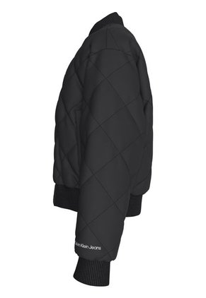 Chaqueta Negro Bomber Acolchada Holgada Calvin Klein