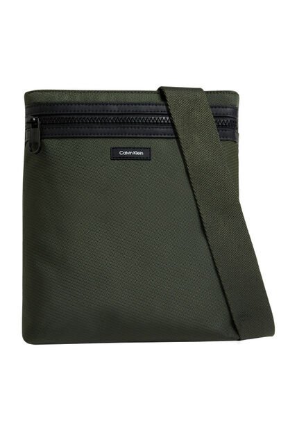 Bolso Verde Cruzado Essentials Plana Calvin Klein