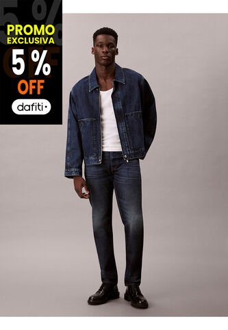 Jeans Azul Oscuro Slim Tapered Térmico Calvin Klein Calvin Klein