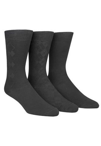 Pack Negro De 3 Medias Con Textura Bambú Calvin Klein Calvin Klein