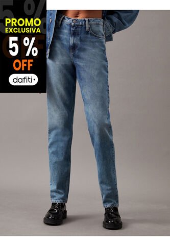 Mom Azul Jeans Calvin Klein Calvin Klein