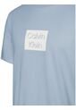 Camiseta Azul White Bogo Graphic Crewneck Calvin Klein de Calvin Klein