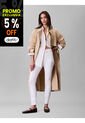 Jeans Blanco Skinny De Talle Alto Calvin Klein de Calvin Klein
