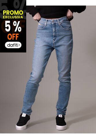 Jeans Azul High Rise Skinny Calvin Klein Calvin Klein